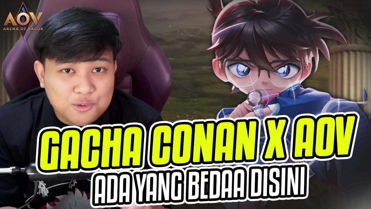 GACHA CONAN LAGI? DEJAVU KAH? INI SKIN CONAN VERSI LEBIH LENGKAPNYA ADA YANG BARU DIBANDING KEMARIN
