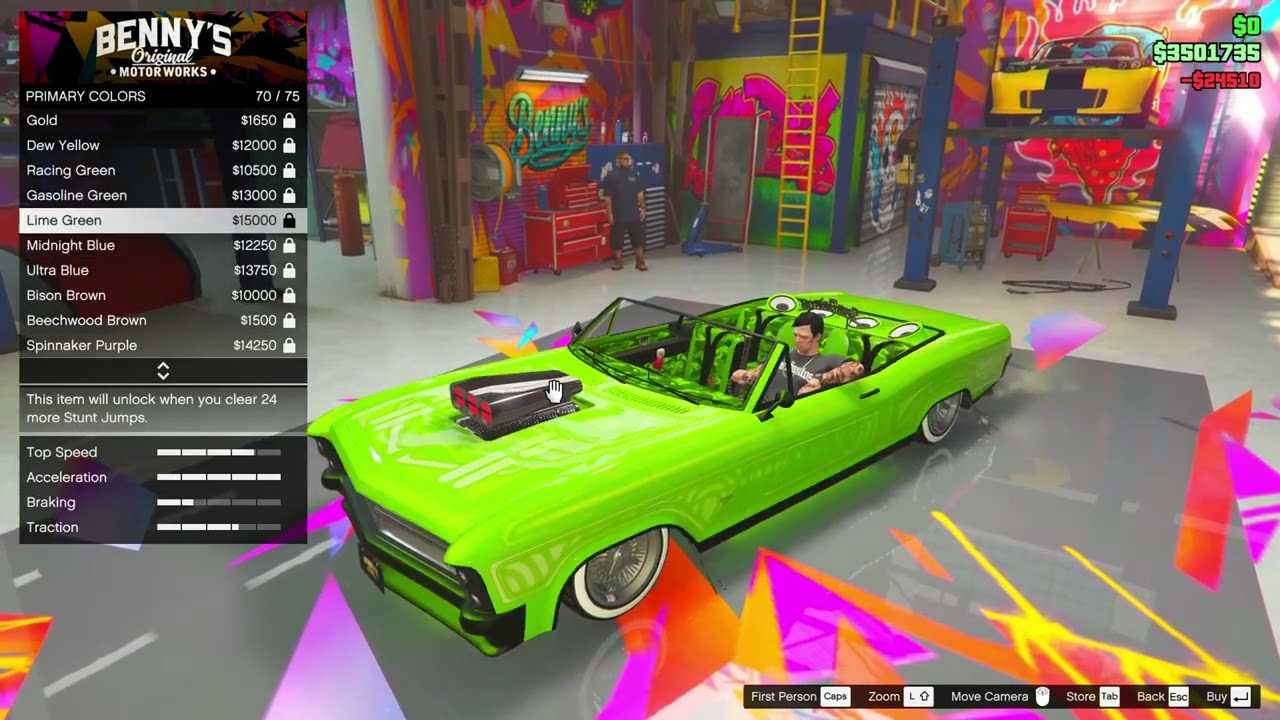 GTA Online - Lowrider customization. #games #gta #gaming