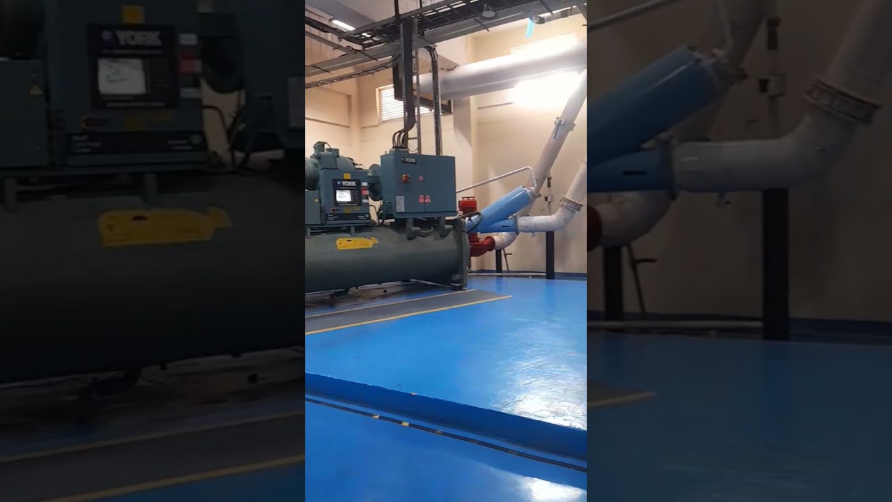 chiller plant working 