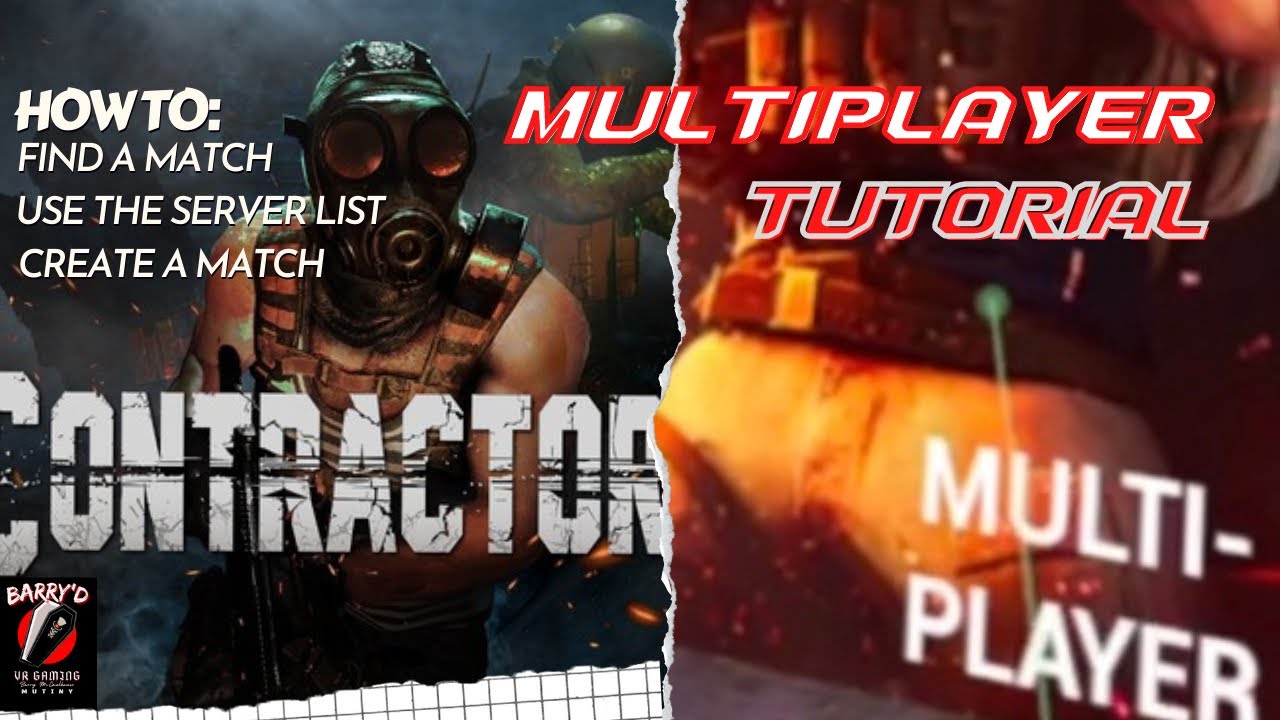 Contractor$ VR | How to Play Multiplayer [Tutorial]