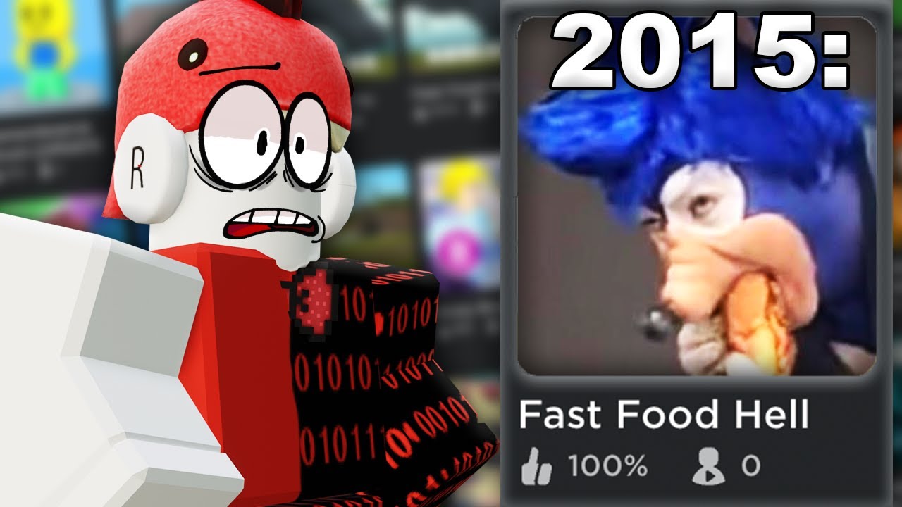 Playing My OLD Roblox Games...