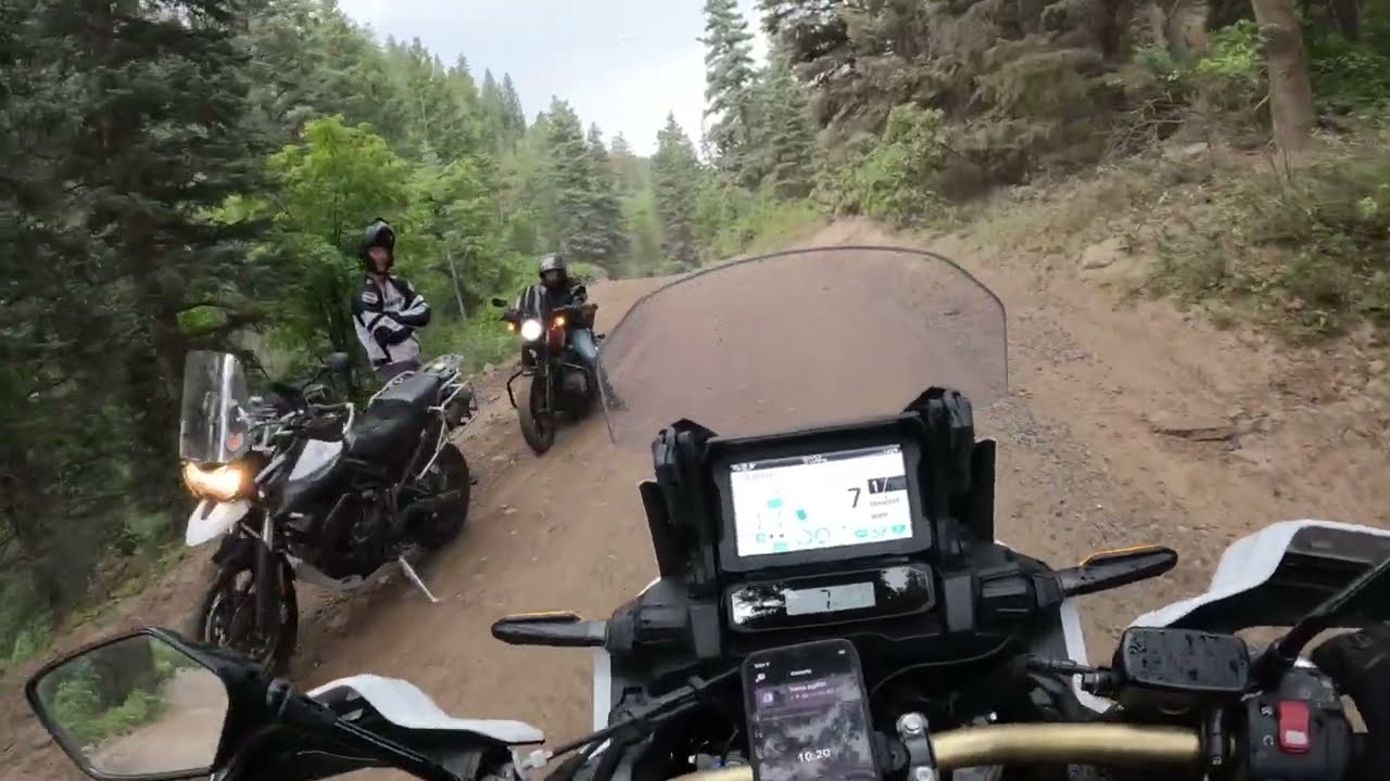 First Moto Camping trip exploring Idaho