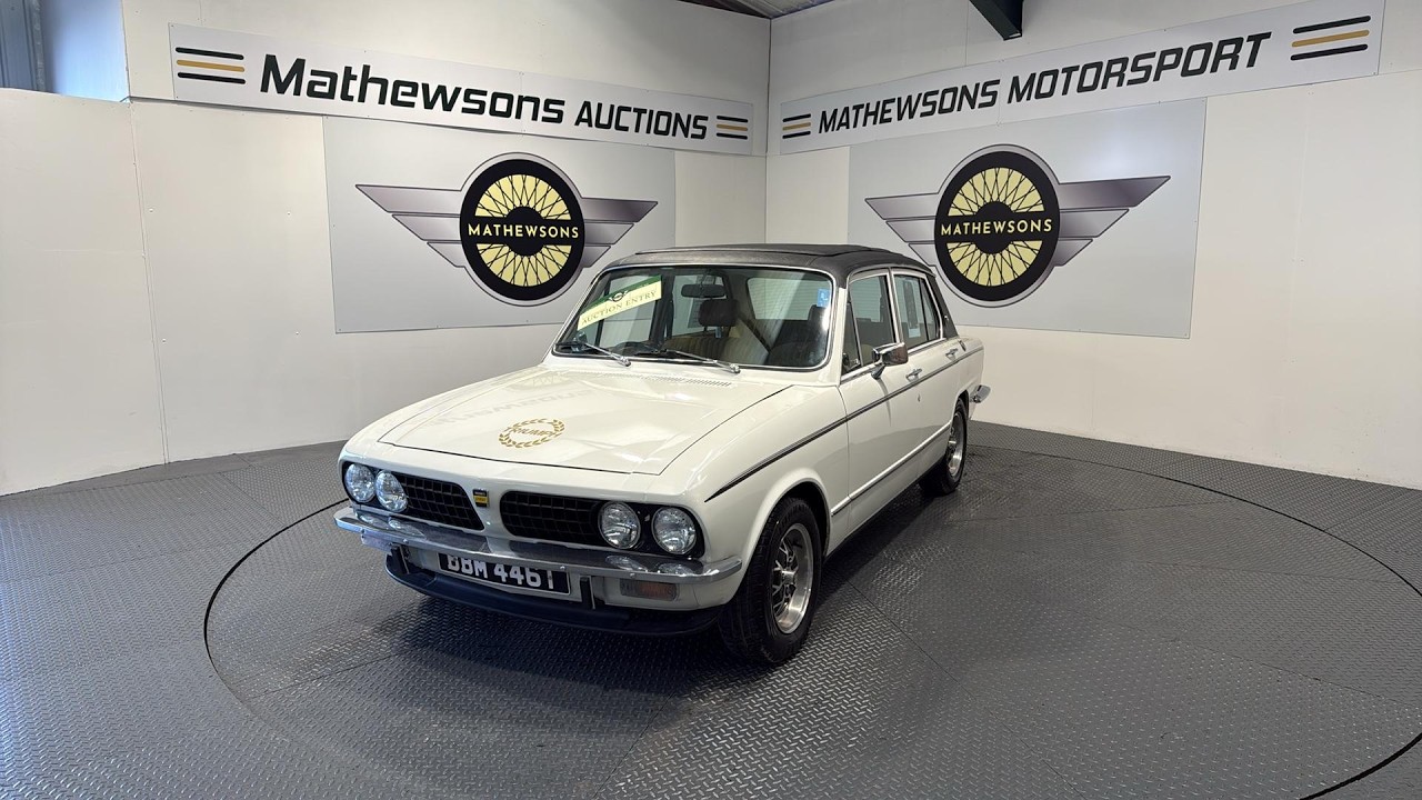 1978 TRIUMPH DOLOMITE SPRINT | Mathewsons Classic Cars | Auction: 15, 16 & 17 April 2026