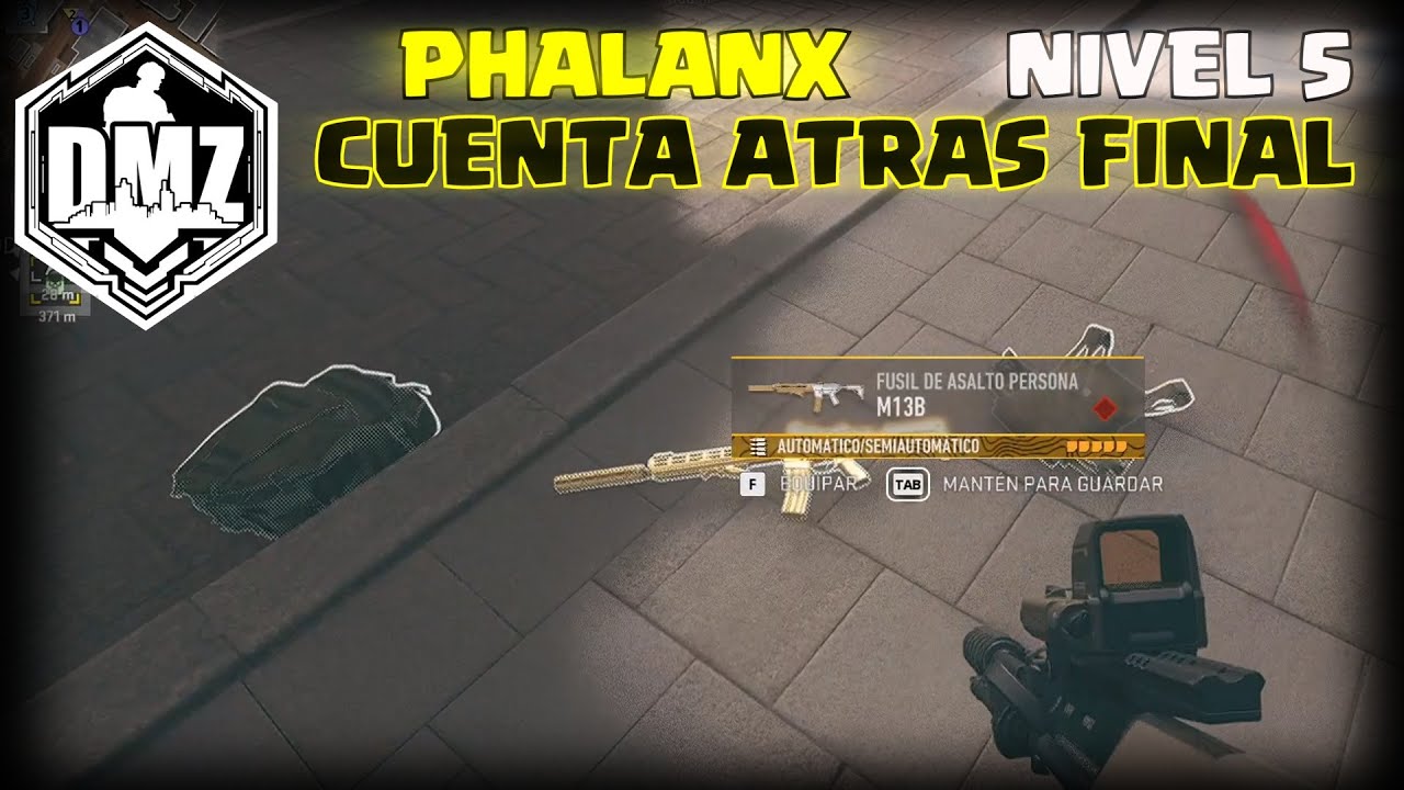 CUENTA ATRÁS FINAL ➡️ MISION DMZ PHALANX NIVEL 5 🔥 WARZONE TEMPORADA 4 🔥