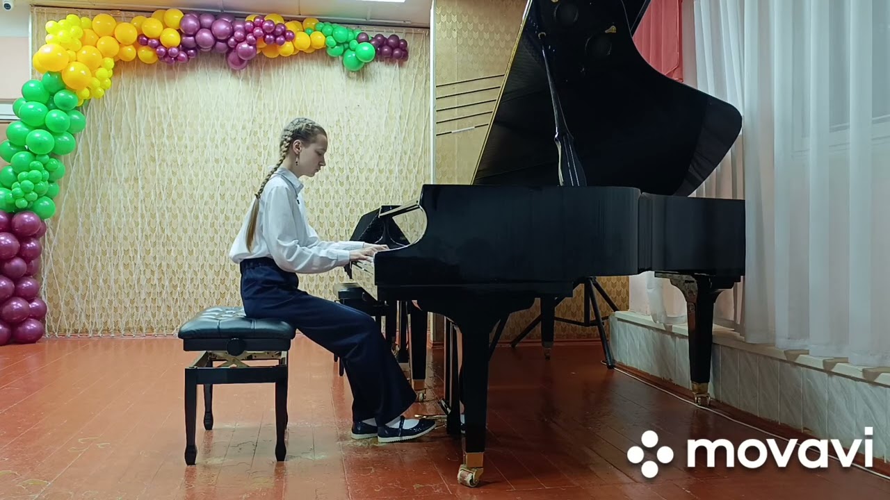 М.Мошковский Этюд соч.18№3. Исполняет Иванова Маргарита 8 класс, 15 лет.