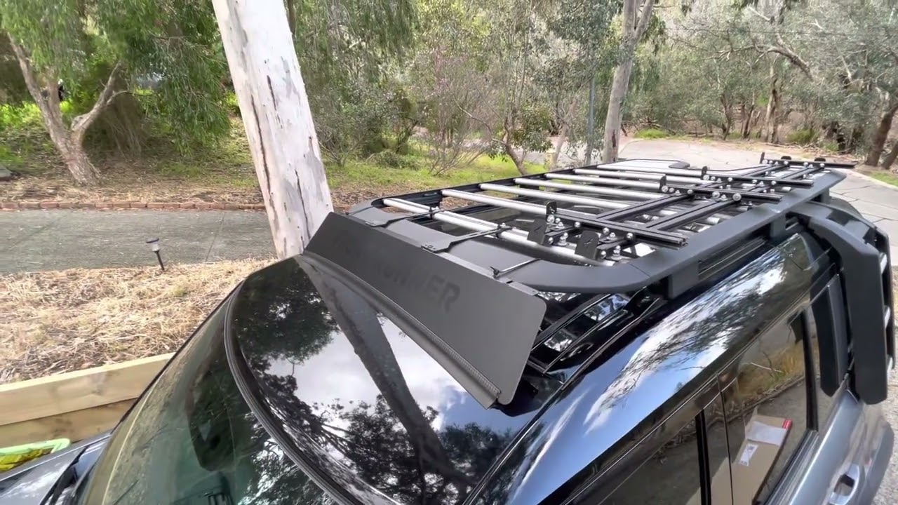 Front Runner Wind Fairing on 2021 Land Rover Defender D300 SE
