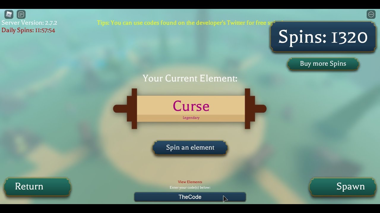 RObLOX: A New Code In (Elemental Royale)
