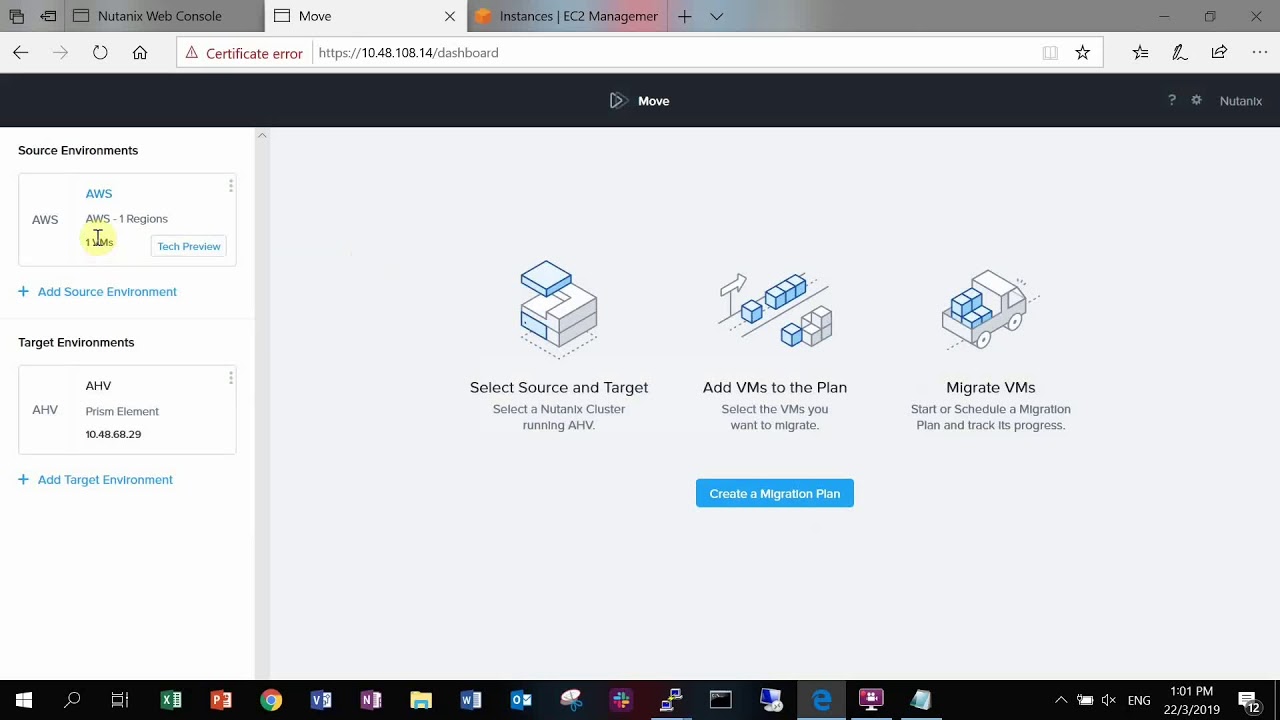 Nutanix Move for AWS - Demo