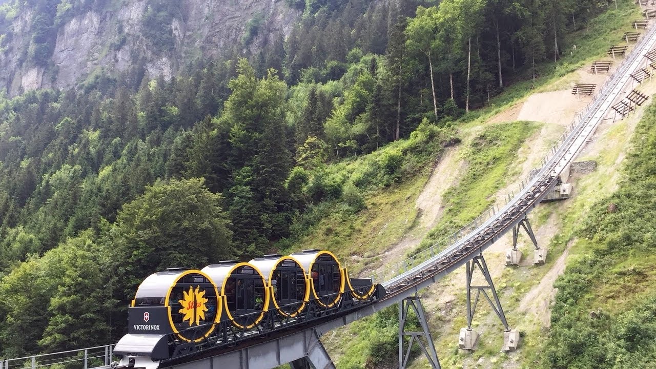 滾筒式纜車Stoos Bahn Tram