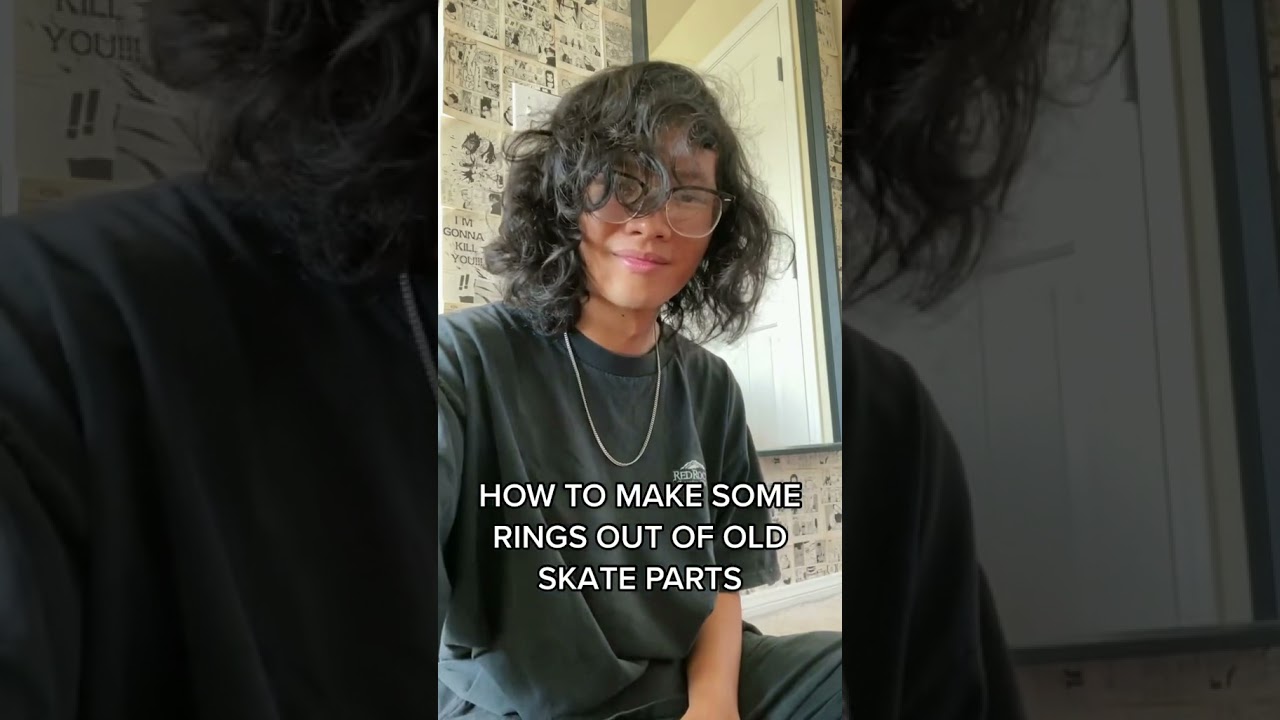 How To Make Rings Out Of Old Skate Parts