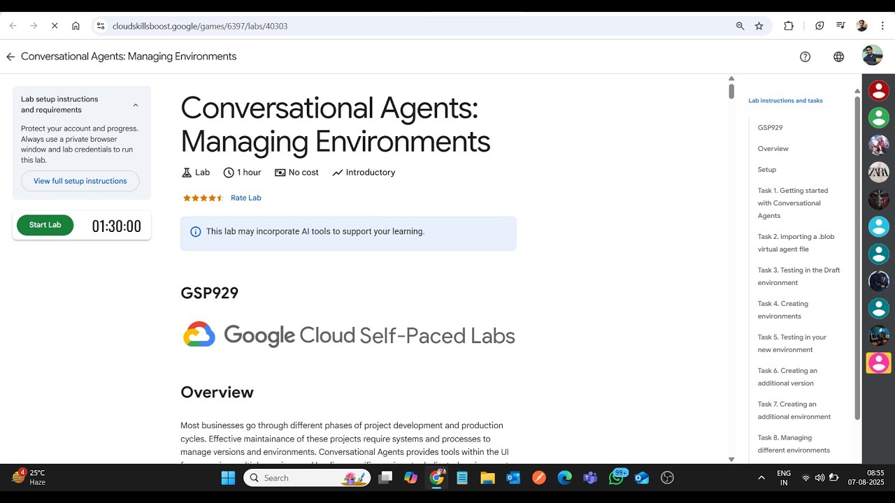 Conversational Agents: Managing Environments || Lab Solution || Google Cloud Arcade 2025