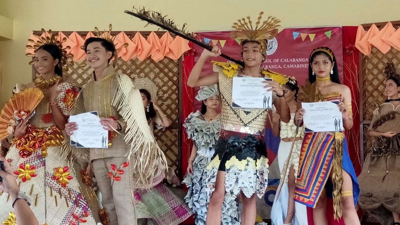 Buwan ng Wika | Mutya at Lakan 2022 | DIY Costume Made of Recyclable Materials |