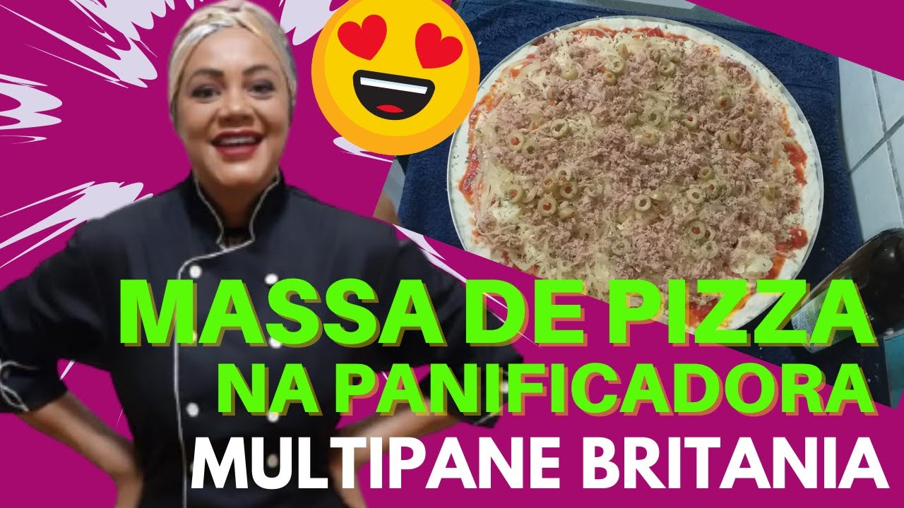Panificadora Britania Multipane Receita de Massa de Pizza