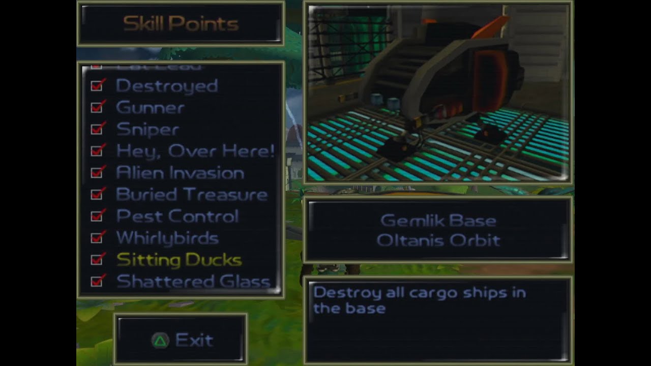 Ratchet and Clank Gemlik Base Kill Point Sitting Ducks