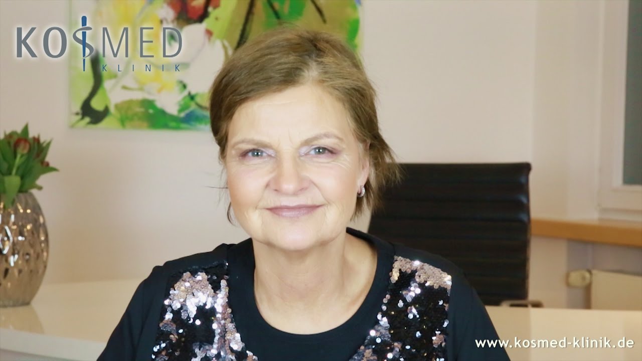 Fräulein Menke Augenlidstraffung - Schönheitschirurgie der Kosmed-Klinik