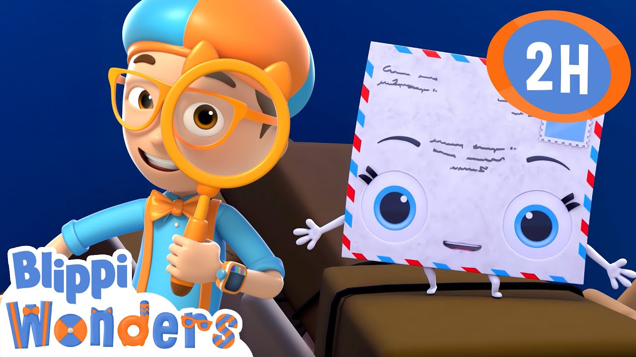 Signed, Sealed, and Delivered! | Blippi Wonders | Moonbug Kids - Play and Learn