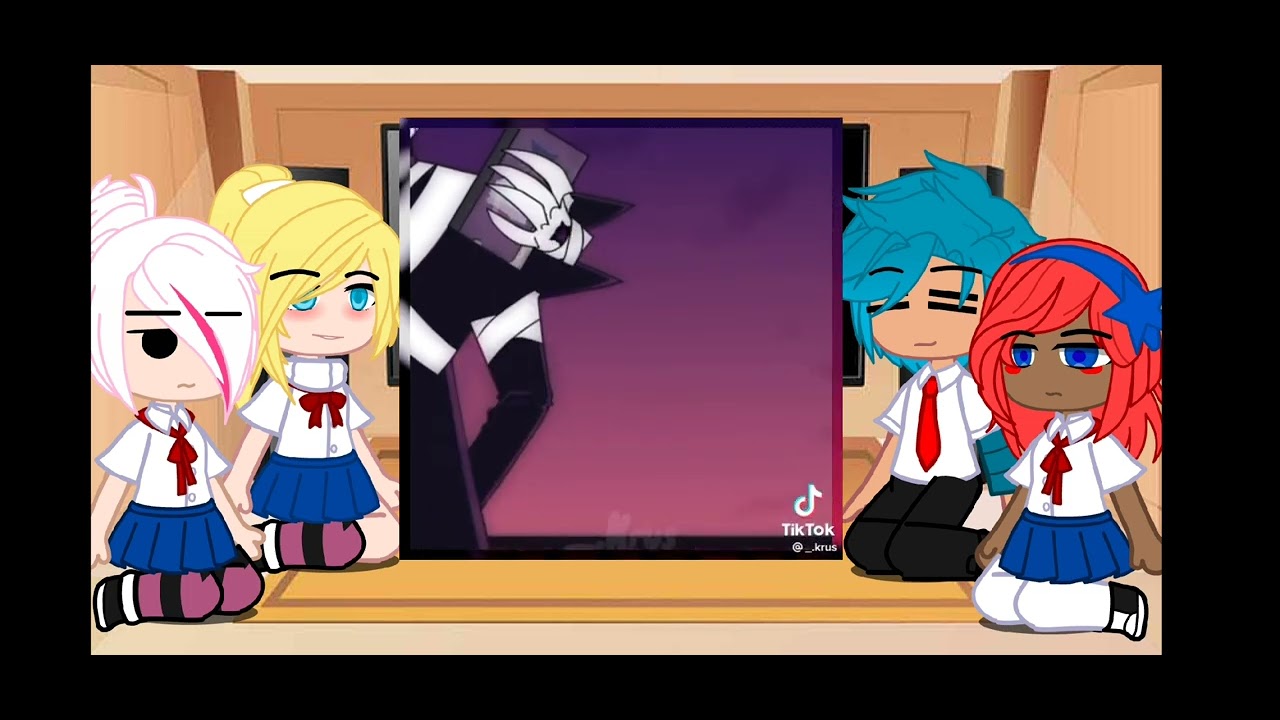 Los toys reaccionan a Freddy es Xtale Chara