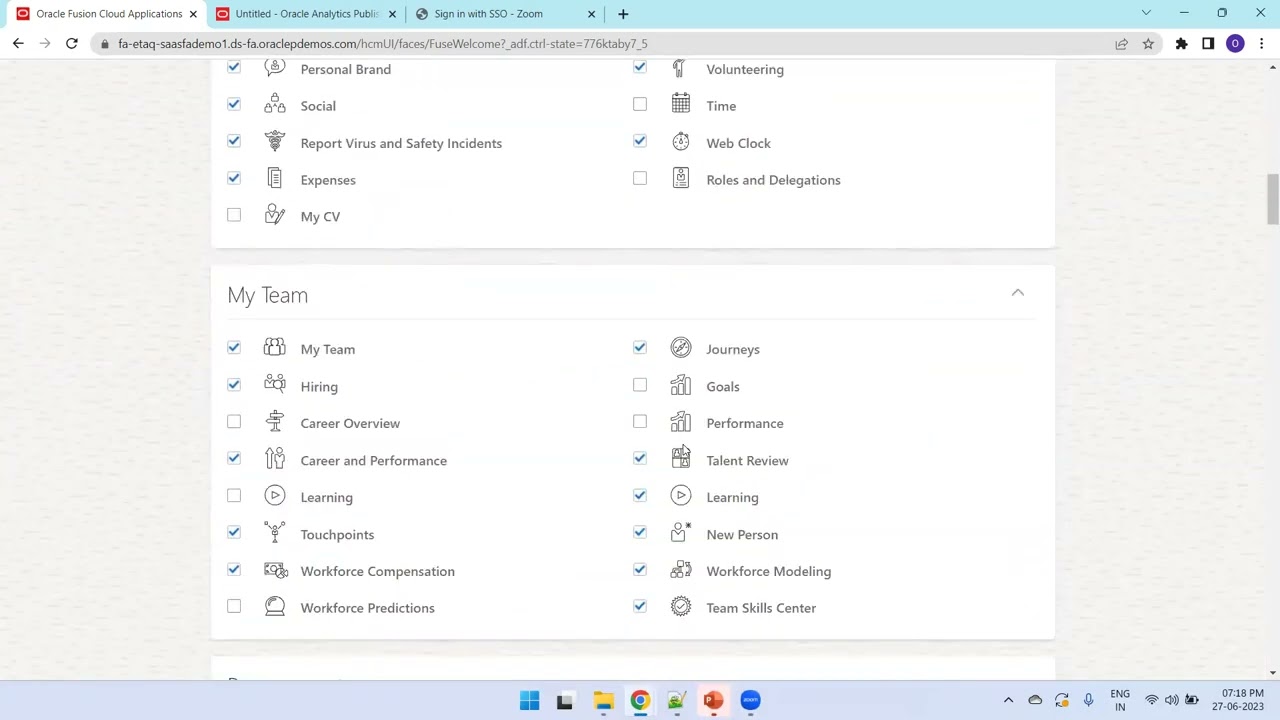How to create Fusion ERP User and Fusion ERP Employee