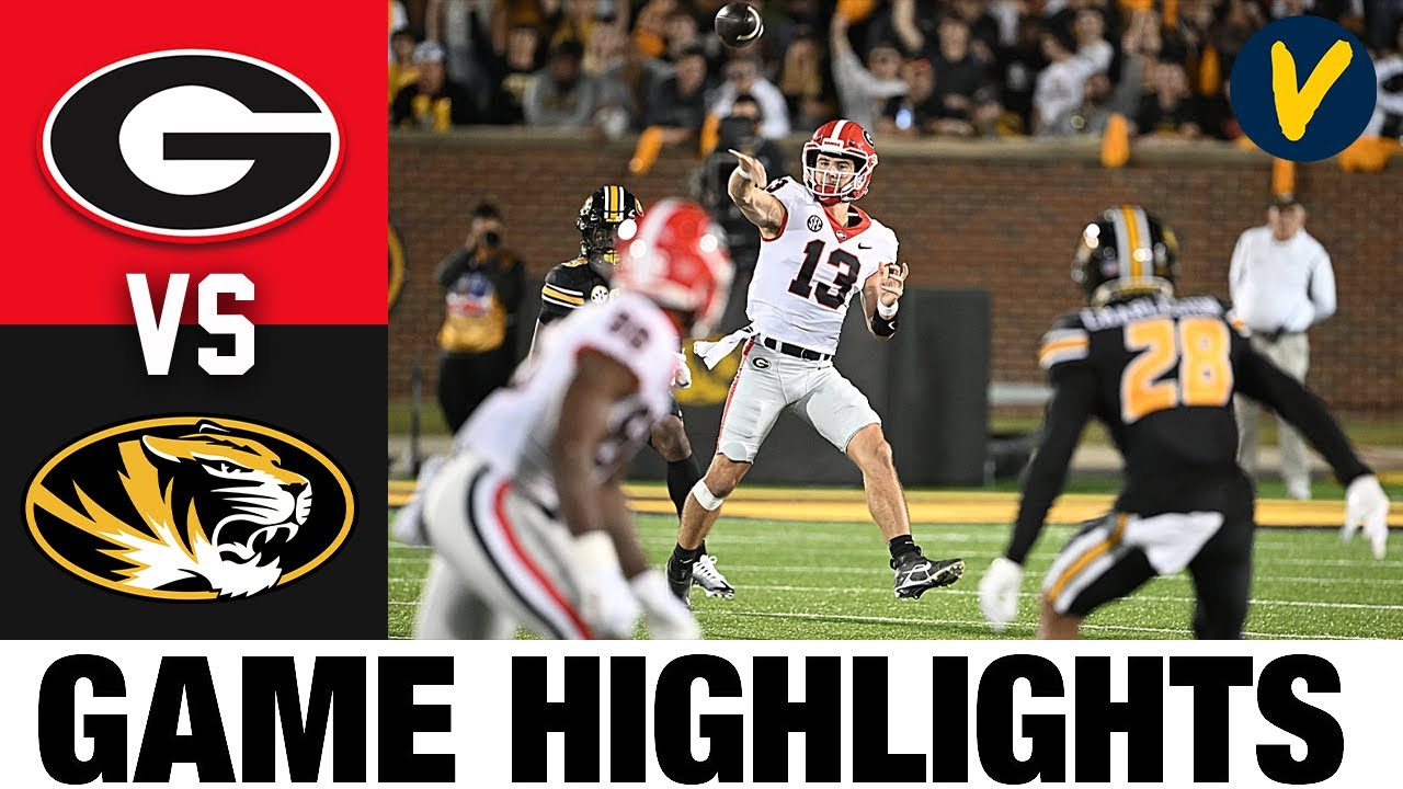 #1 Georgia vs Missouri | 2022 College Football Highlights