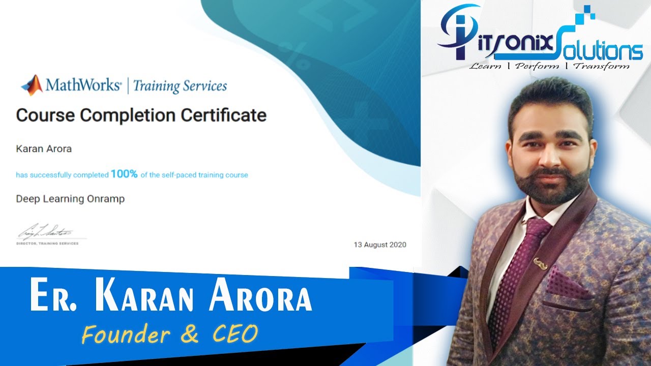 Deep Learning & Machine Learning Onramp Certification - MATLAB & Simulink Tutorial - Matlab Academy