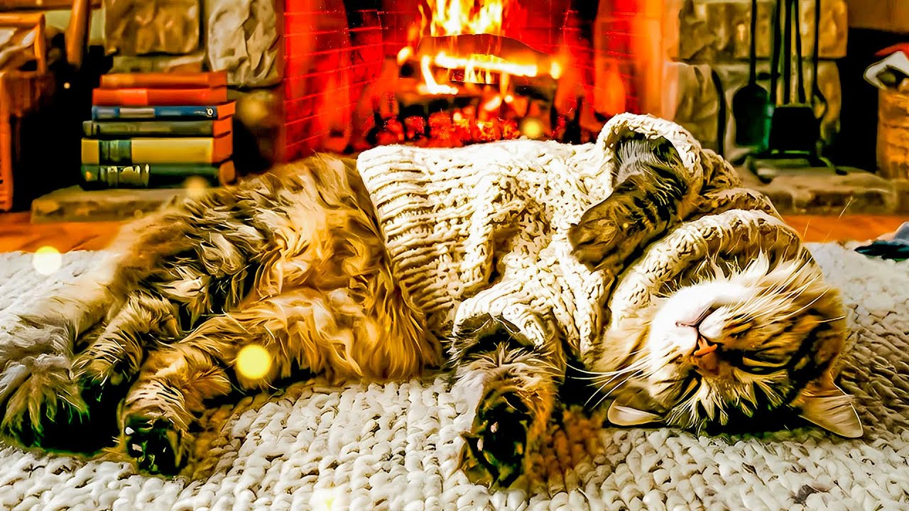 Успокаивающая музыка для кошек 🐈 Мягкое пение птиц и тревожные кошки для снятия стресса