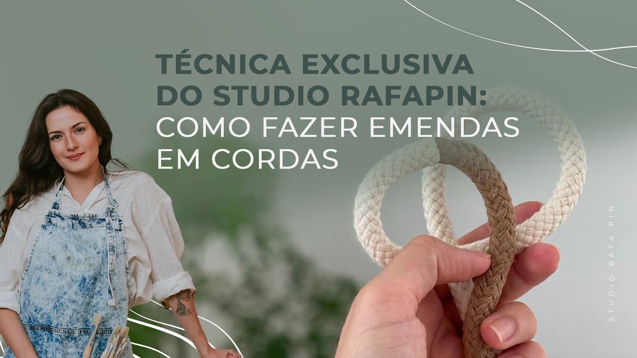 #CESTOSDECORDA / Como fazer a emenda nas cordas?