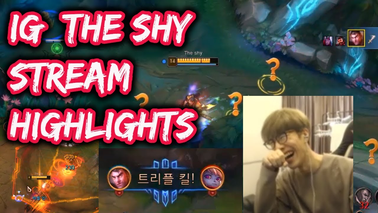 IG The Shy Stream Montages | 直播精華 | Stream Highlights | 2020/06/05 - 06/10 |