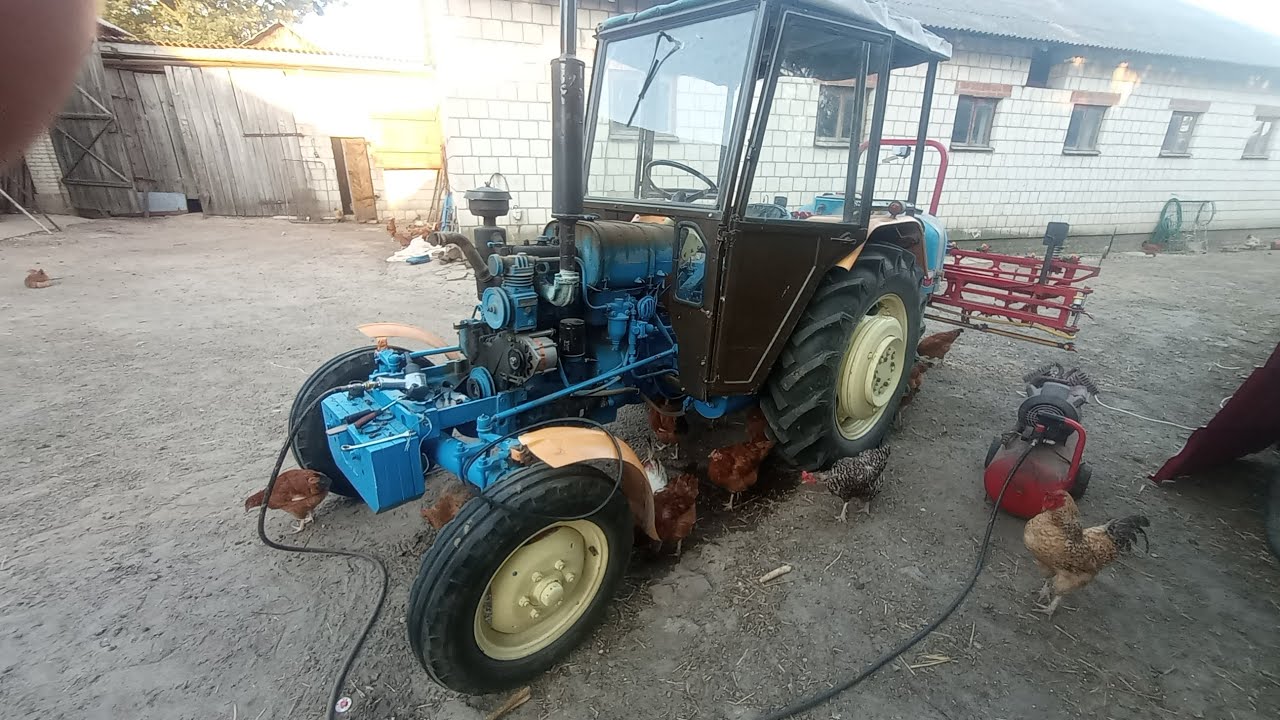 Ursus C-330 Wymiana pompy