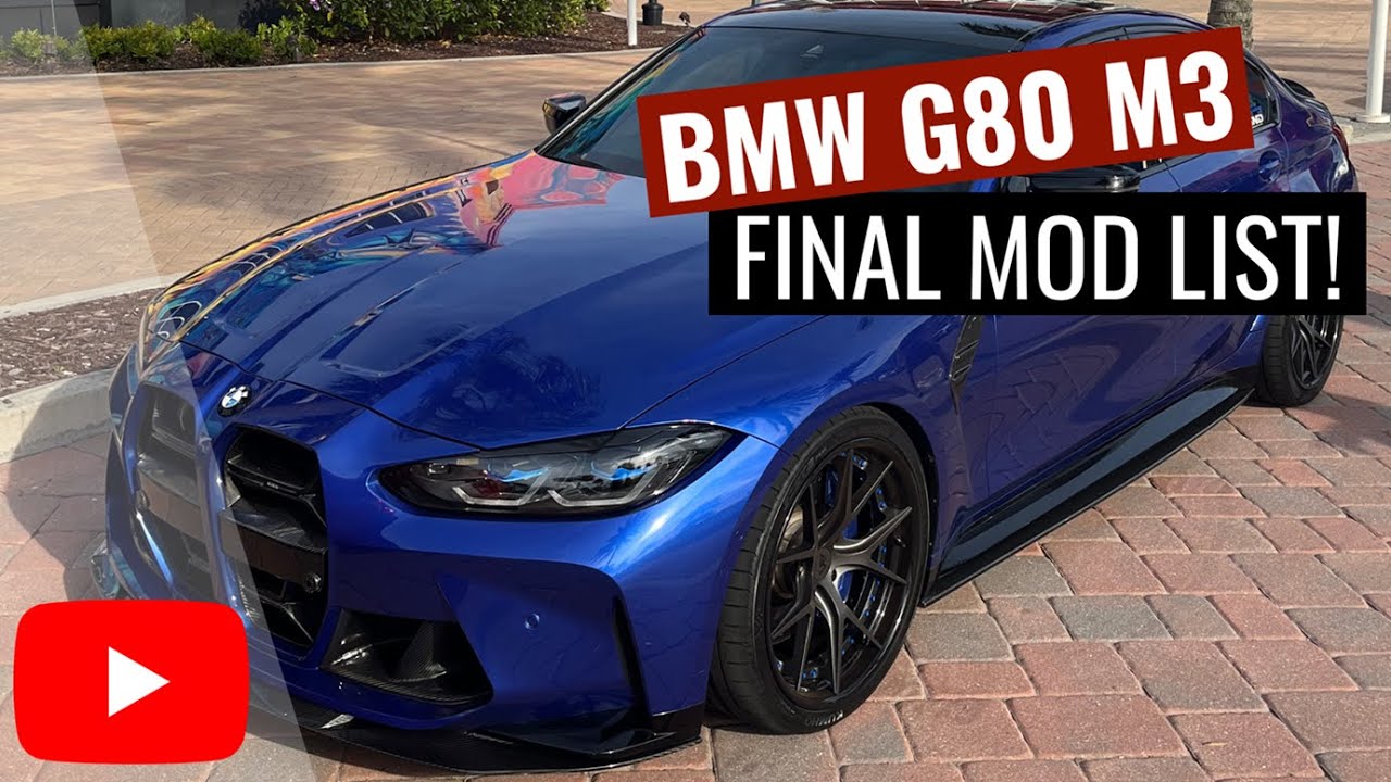Final Mod List | BMW G80 M3