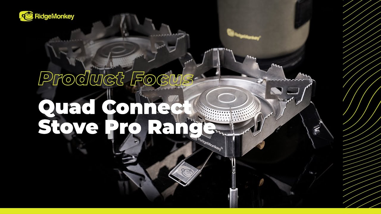 Фокус на продукте: RidgeMonkey Quad Connect Stove Pro Range