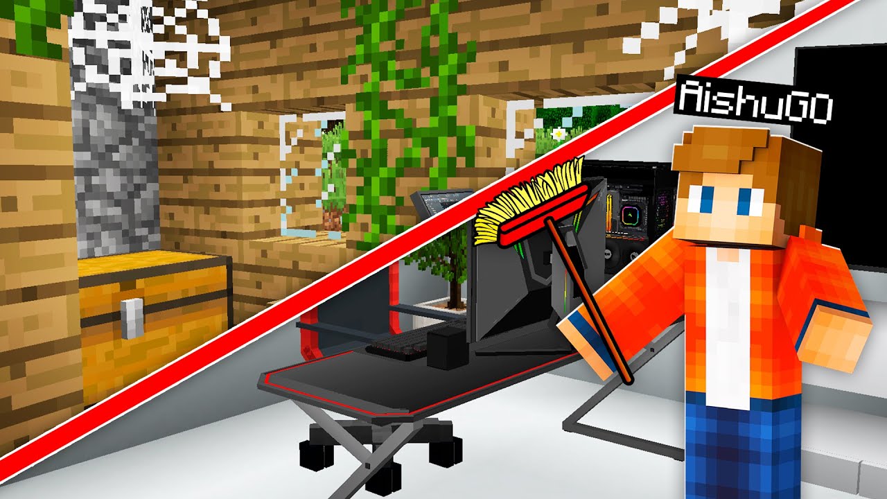 ЮТУБ ХАУСҚА РЕМОНТ ЖАСАДЫҚ  қазақша майнкрафт казакша айшуак