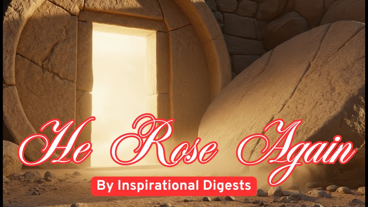 He Rose Again | A Powerful Worship Song #WorshipMusic #jesus #inspirationaldigests