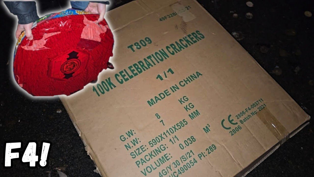 T809 – Liuyang Mandarin Fireworks | 100.000 klapper mat (F4)