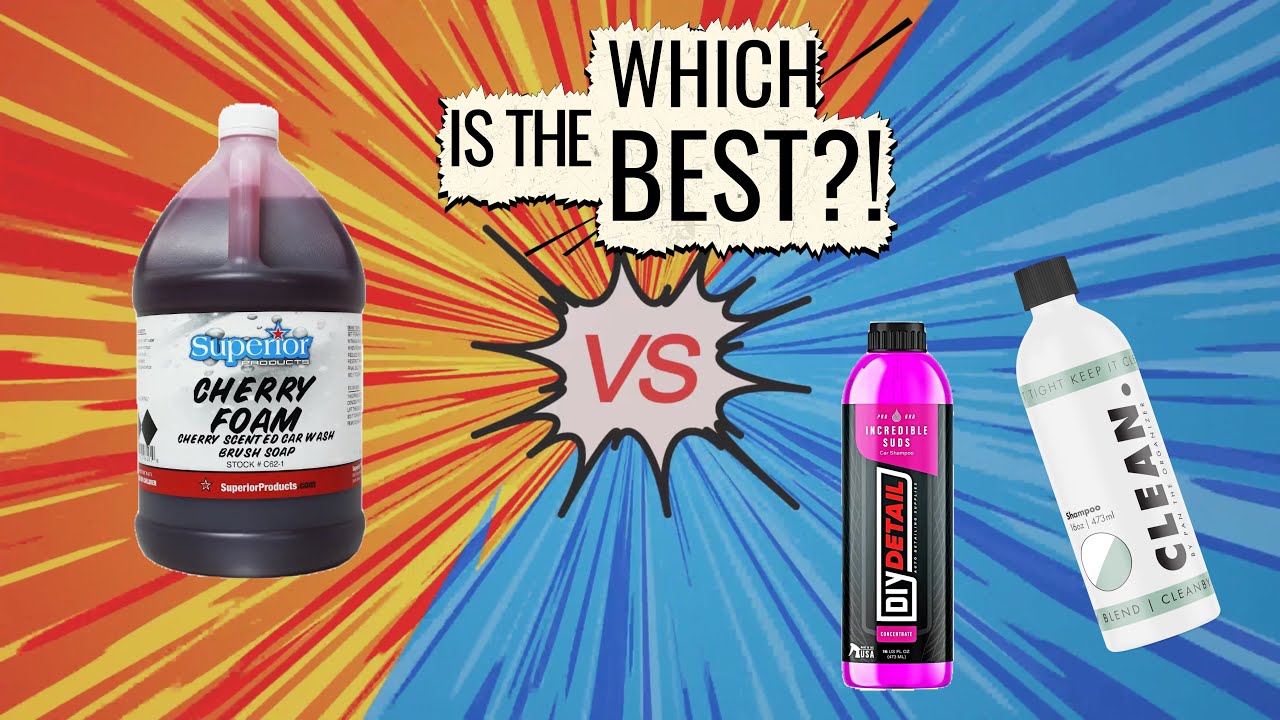 Clean by Pan Shampoo vs DIY Incredible Suds: Can They Replace Cherry Foam By Superior?