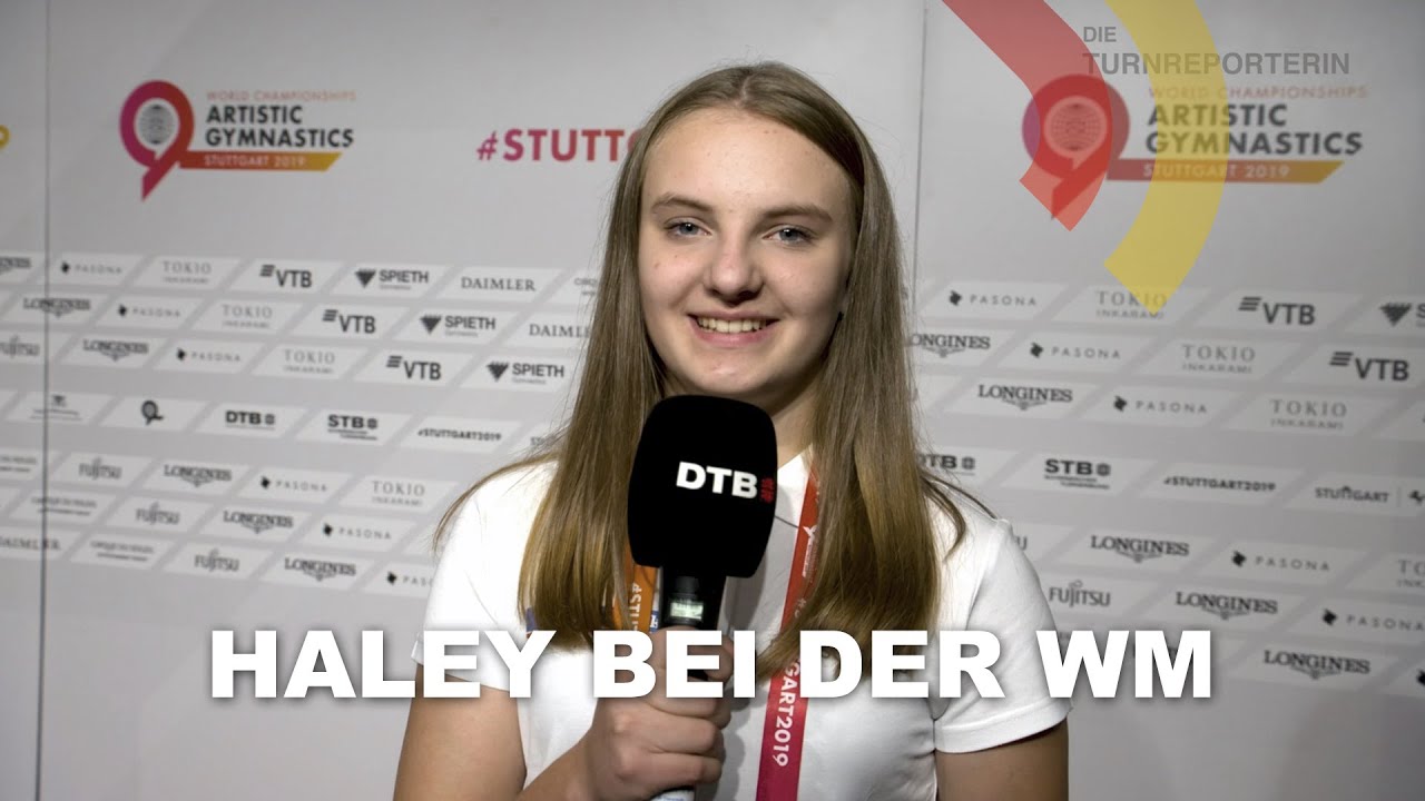 Die Turnreporterin: Haley bei der Turn-WM