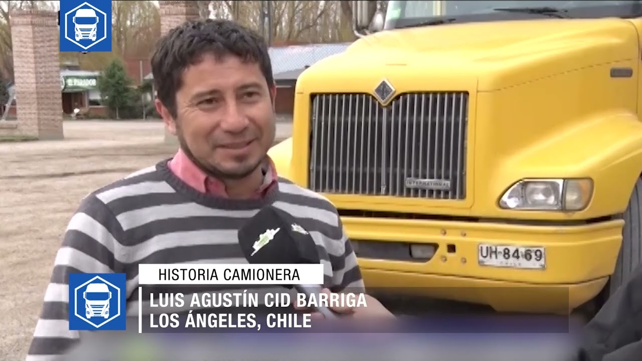 Luis Agustín, el camionero chileno que elige el camino terrestre sobre el aire.