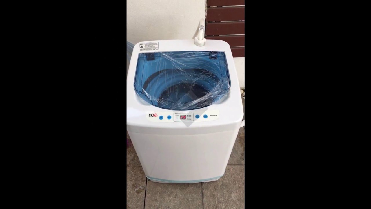 เครื่องซักผ้าเล็ก เครื่องซักผ้ามินิ EasytoWash รุ่นอัตโนมัติ 100% จิ๋วและแจ๋วมาก ดีงามสุดๆ