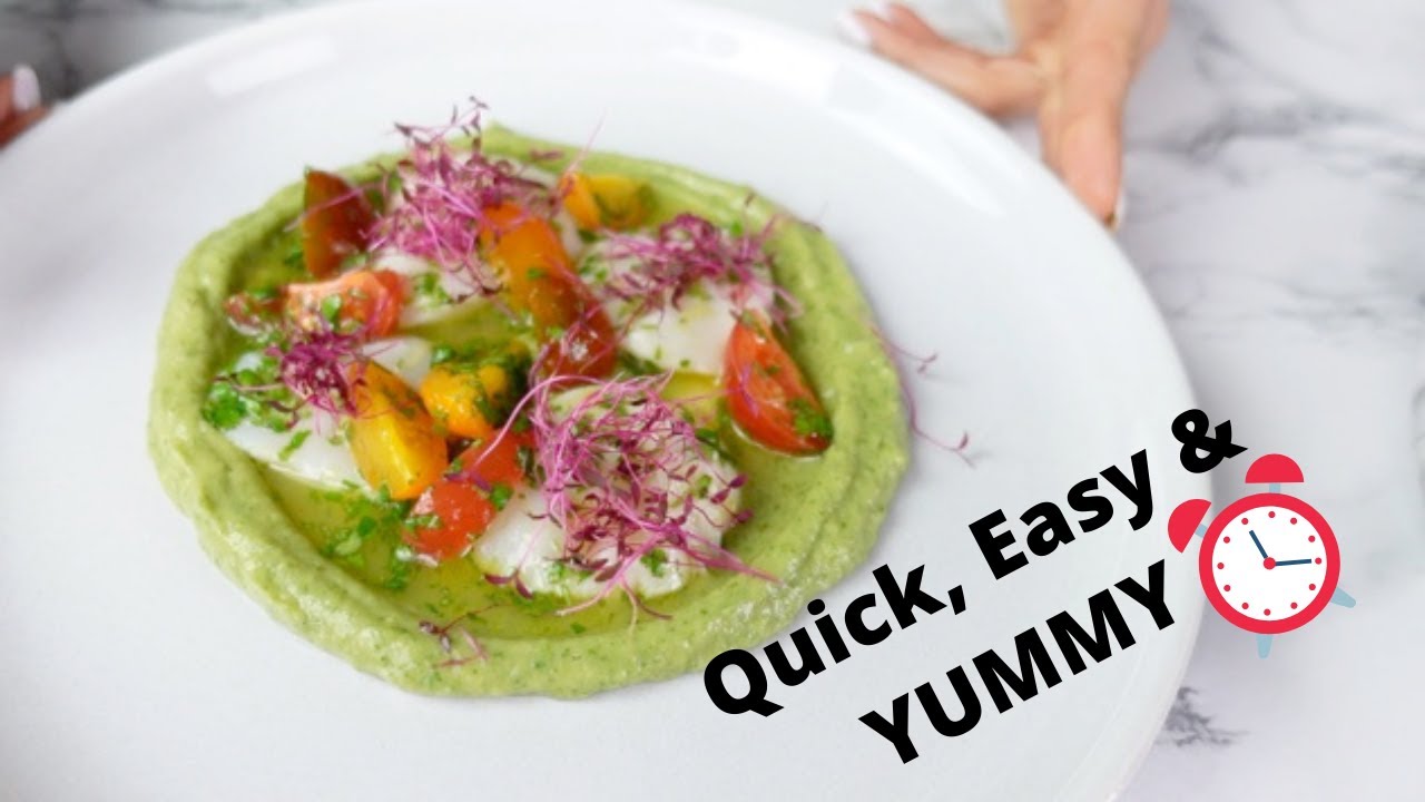 How To Make Easy Scallop Ceviche with Avocado Mousse