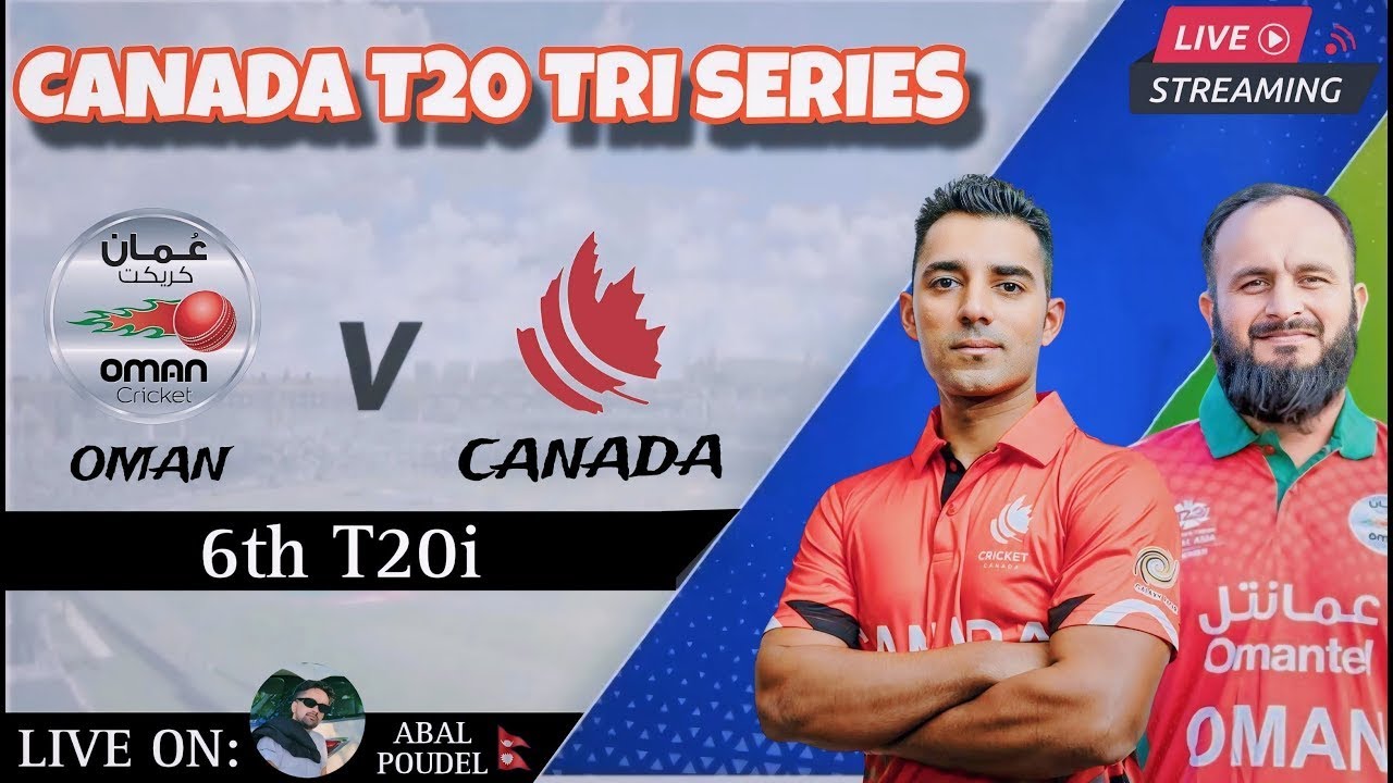 OMAN vs CANADA | Canada T20I Tri-Series 2024 | | 3 October 2024 | ABAL POUDEL LIVE