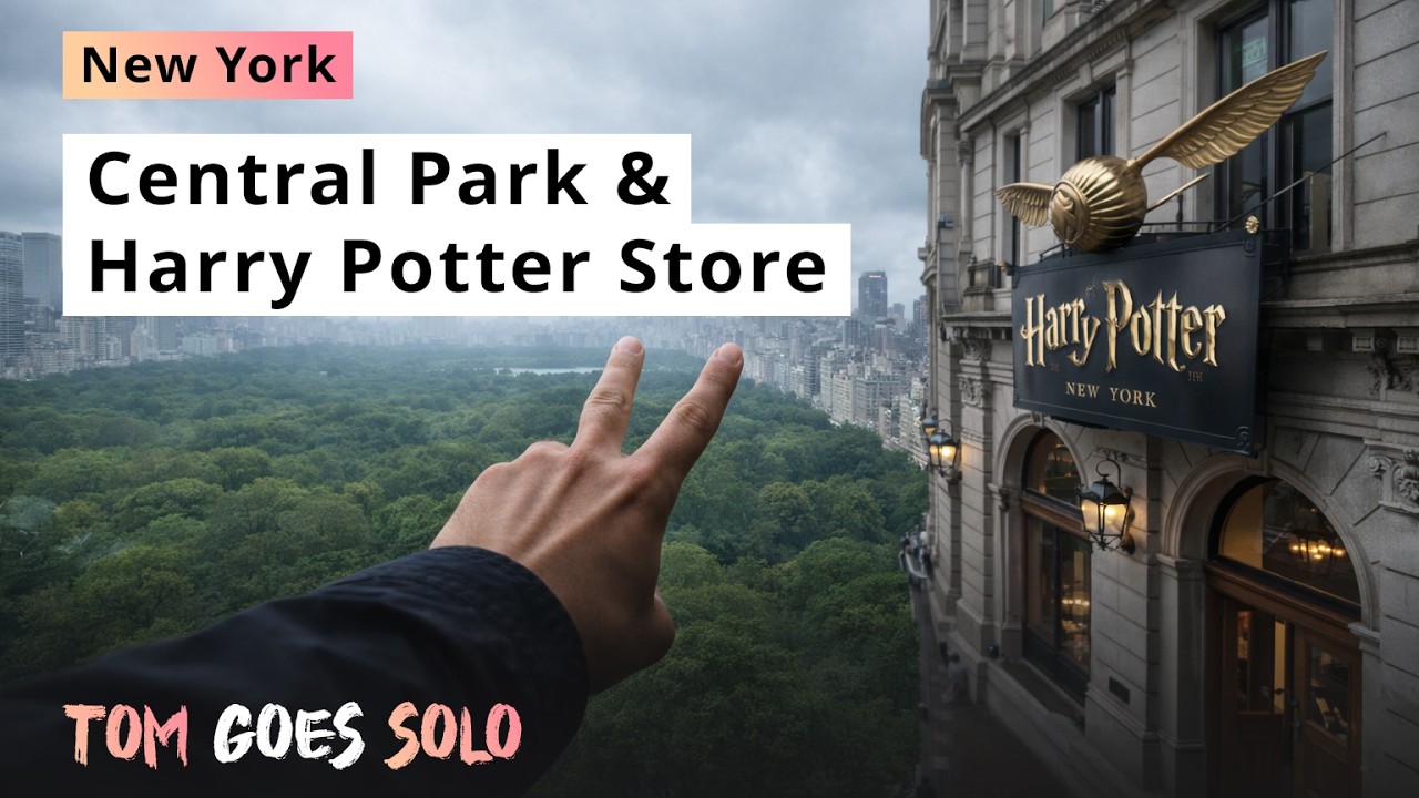 From Hogwarts to Central Park 🇺🇸 A Perfect NYC Day