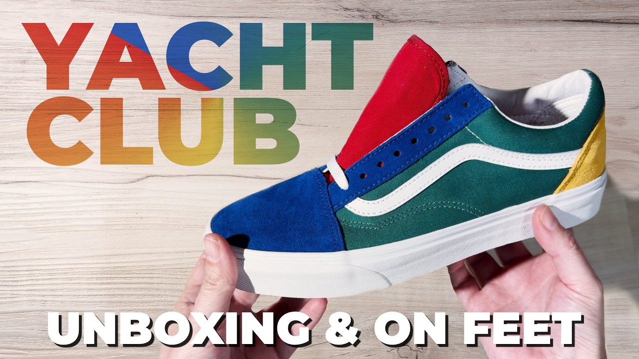 Vans Old Skool Yacht Club Unboxing / On-Feet