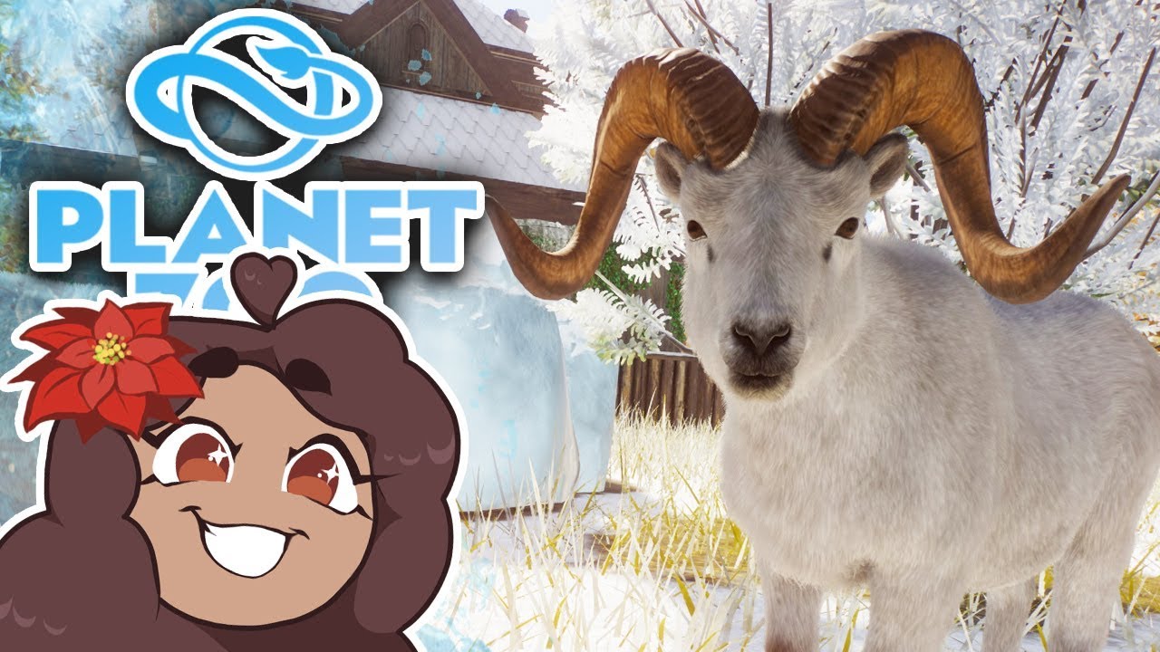 Снежный мир ледяного форпоста!! 🐏 Planet Zoo: ледяной форпост • №1