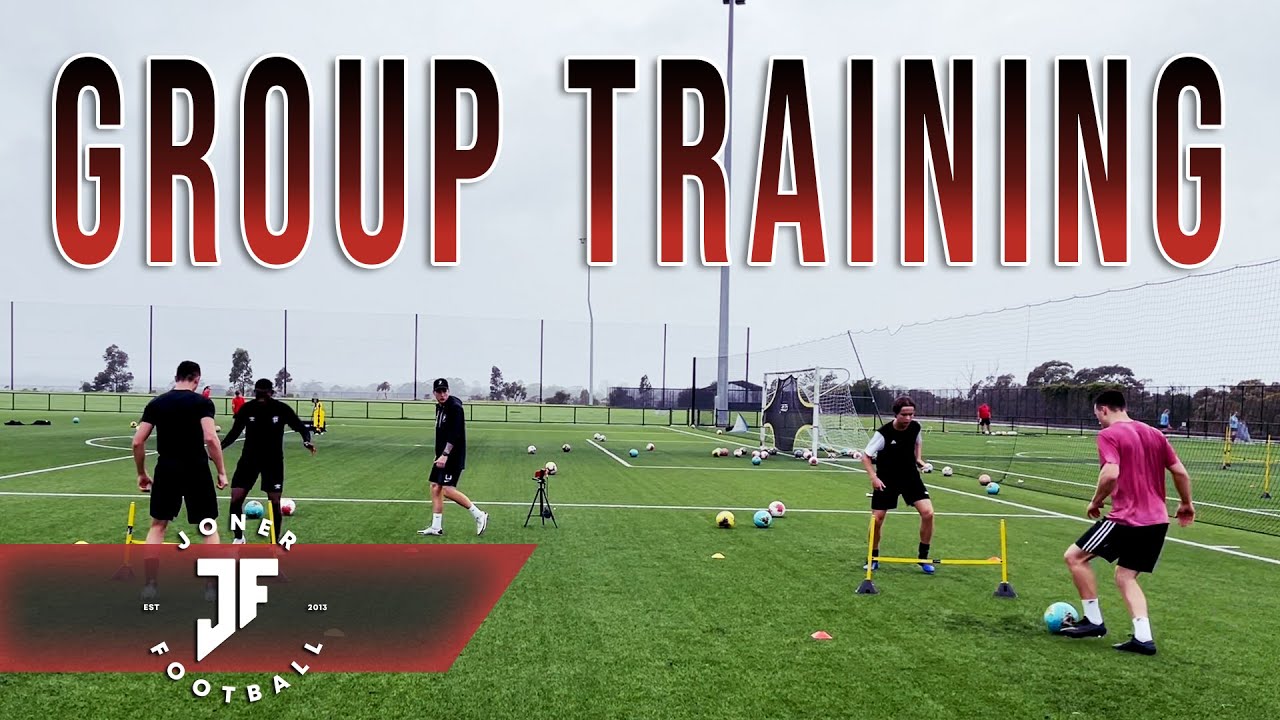 FULL Small Group Football Training | Loads of Soccer Training Ideas | Joner Football
