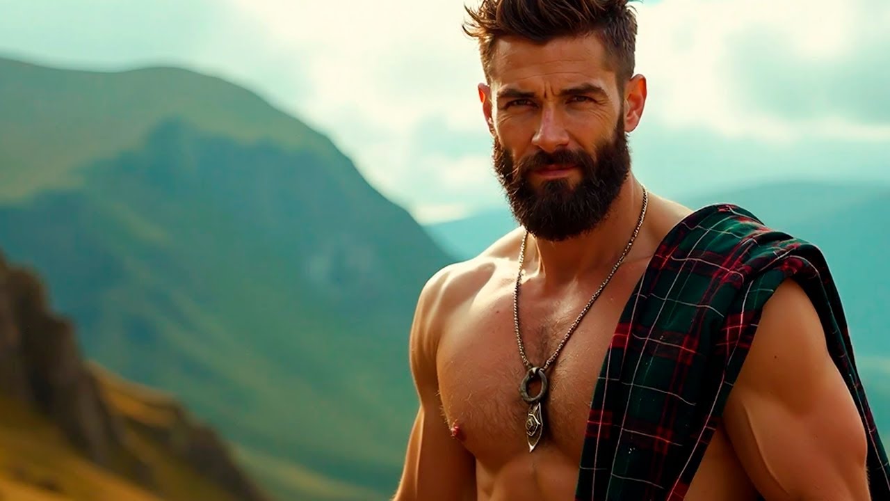 MOST HANDSOMES SCOTSMEN💥Top Male Models. Highland Pride 