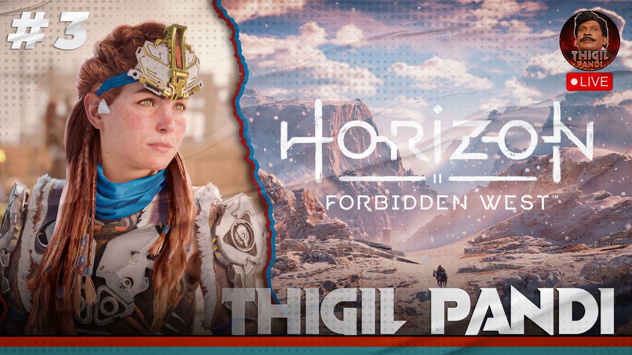 🔴 #3 Horizon Forbidden West Gameplay Walkthrough | Epic Open-World Adventure #horizonforbiddenwest