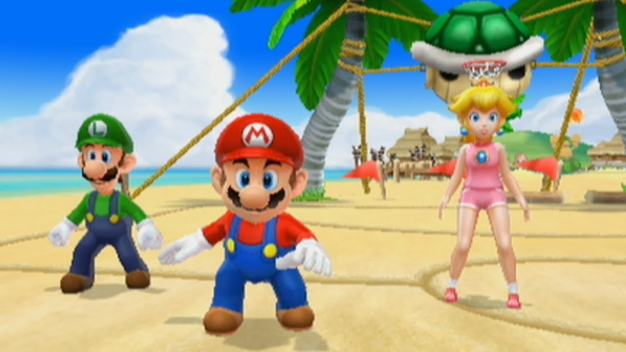 Mario Sports Mix - Basketball - Mushroom Cup - Koopa Troopa Beach