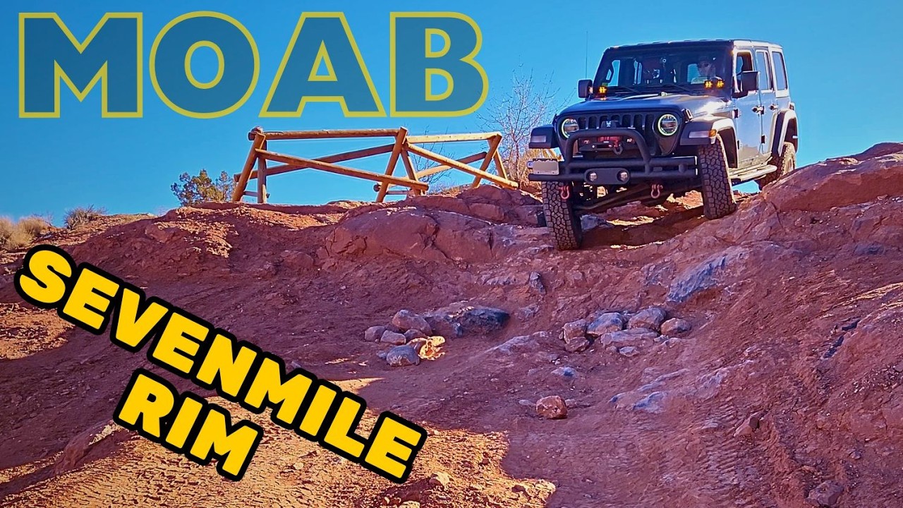 The BEST Trail in MOAB - Sevenmile Rim - Solo Trail Guide & Review - Moab UT
