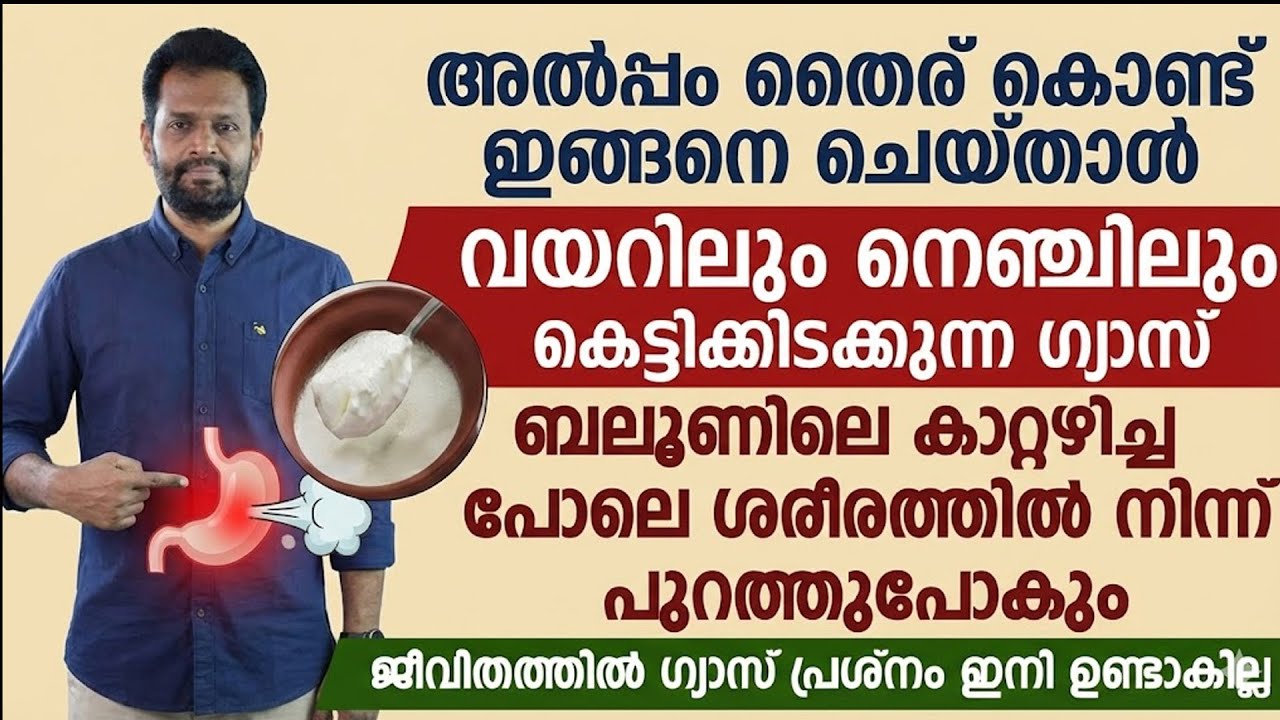 അൽപ്പം തൈരുകൊണ്ട് ഇങ്ങനെ ചെയ്‌താൽ ജീവിതത്തിൽ ഗ്യാസ് പ്രശനം ഇനി ഉണ്ടാവില്ല