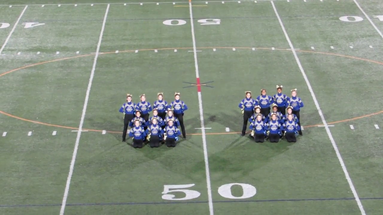 Gaithersburg Poms 10-20-17 halftime