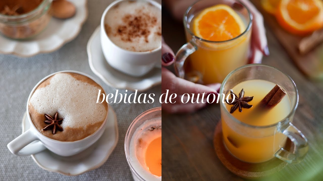 bebidas de outono e inverno ~ reconfortantes, fáceis e saudáveis